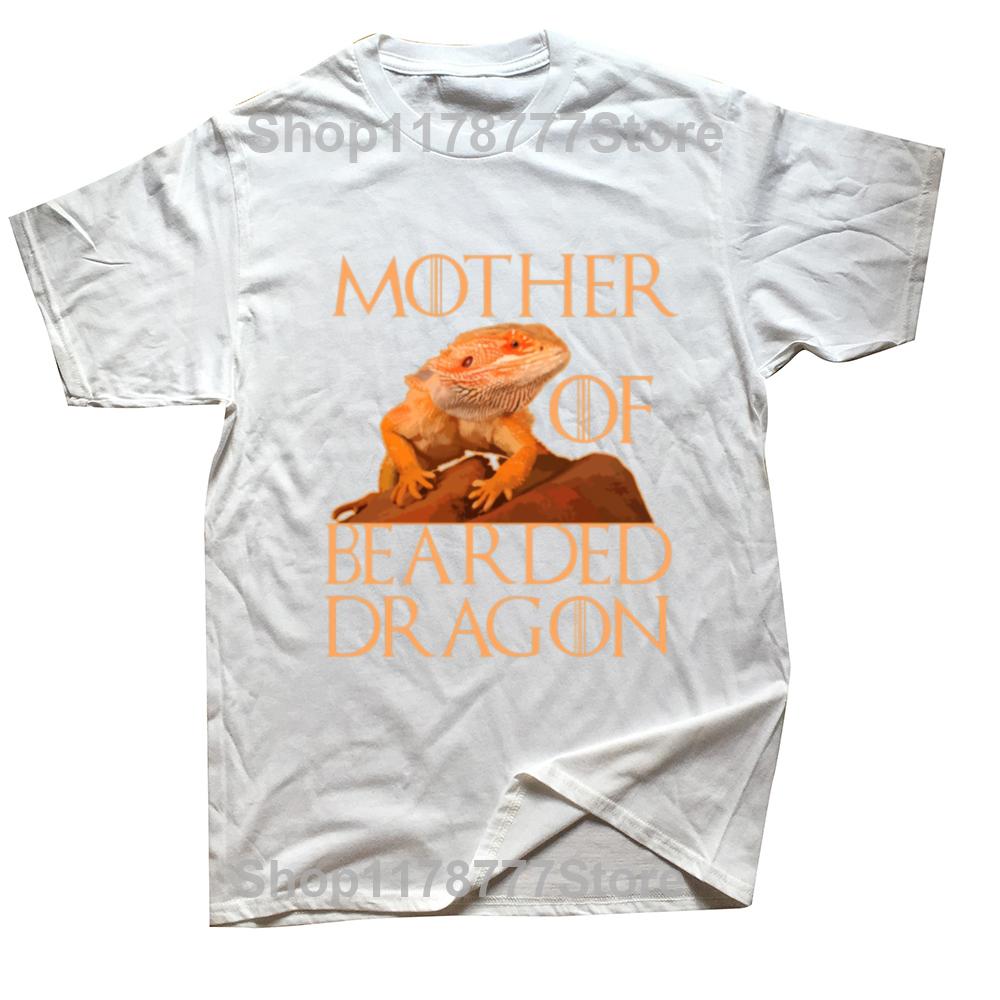 Funny Mother of Bearded Dragons T Shirt Summer Style Graphic Cotton Streetwear Short Sleeve Birthday Gifts Tshirt Mens Clothing