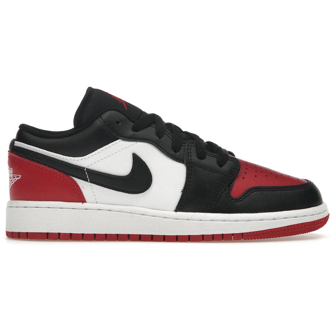 

Sneaker Jordan 1 Low Bred Toe 2.0 (GS)(553560-161) 38.5