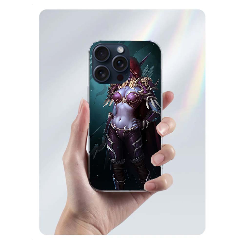 W-World Of W-Warcraft Elf Clear Phone Case For Iphone 17 Air 16 Pro Max 15 Pro 14 Plus 17E 16E 11 13 12 Mini Cover Cases Fundas