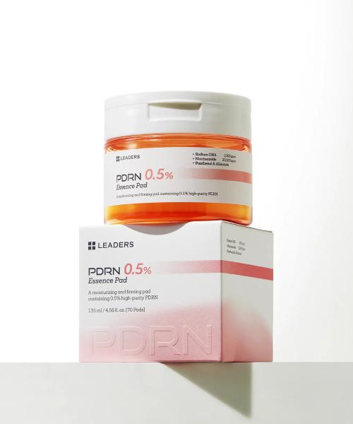 Leaders Cosmetics PDRN 0,5% Essence Pads 135ml (70 Blatt)