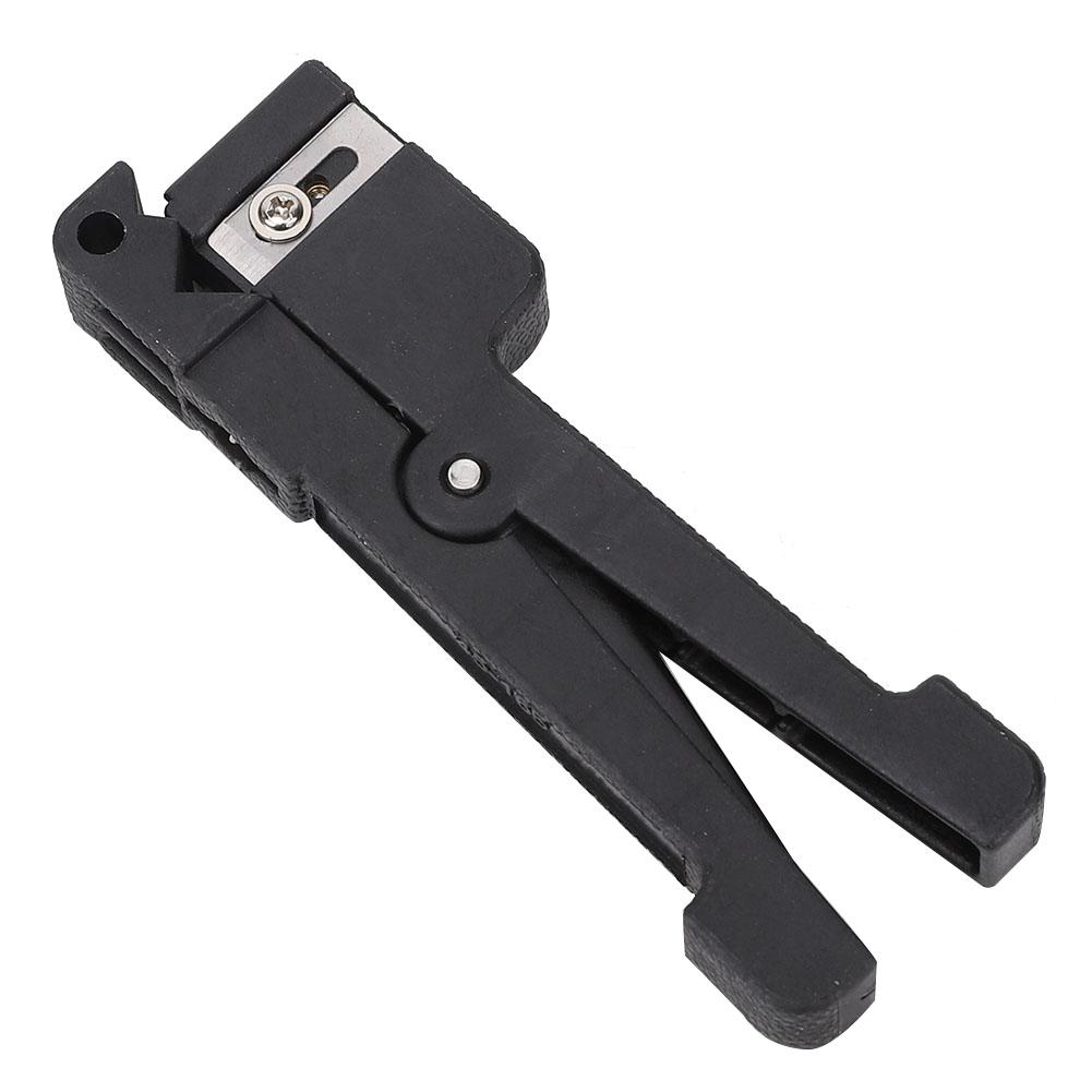 Wire Stripper 45-165 Portable Hand Tool Optical Fiber Strippers Black Plastic for Indoor Dendritic Cable Sheath Wire Stripper 45-165 Portable Hand Tool Optical Fiber Strippers Black Plastic for Indoor Dendritic Cable Sheath