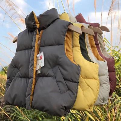 Autumn Winter Children Boys Vest Kids Sleeveless Jacket Girl Toddler Baby Waistcoat