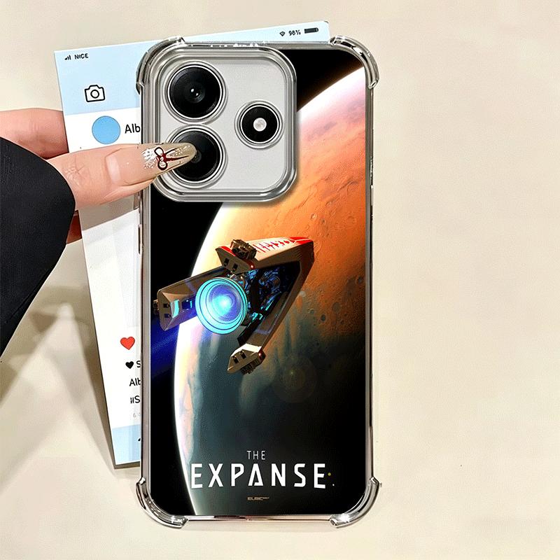 Star Movie T-Trek Soft Phone Case For Xiaomi Redmi Note 14 15 Pro Plus 13 12 11S 11T 5G 10 9S 9 Plating Anti-Fall Fundas