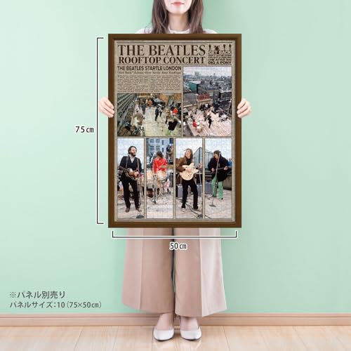 APPLEONE Puzzle 1000-923 The Beatles Rooftop Concert, 1000 Teile, Hergestellt in Japan, 75 x 50 cm