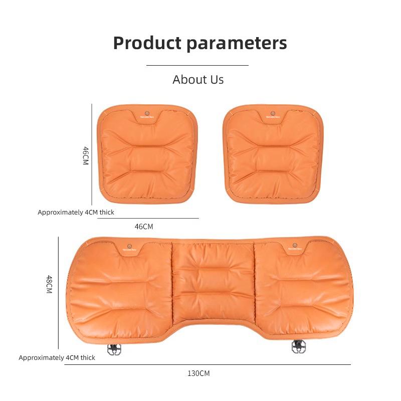GLC GLB Bilsäteskudde Överdrag Andningsbar Läder Skyddsmatta För Mercedes Benz AMG W203 W206 W220 W205 W211 W212 W201 W210 W