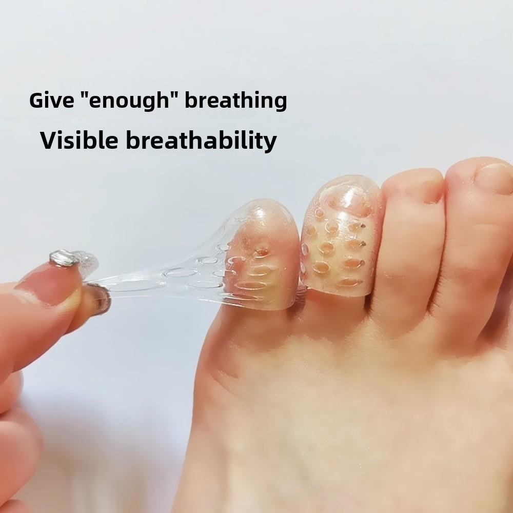 Protetores de Dedos de Gel Macio Capas para Dedos Antifricção Protetor de Dedos de Silicone Eficaz Cuidados com os Pés