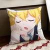 Cute PPlastic MMemories Cushion Cover Reversible Soft Durable Pillow Cover Home  Car MultiScene Use for Daily Comfort