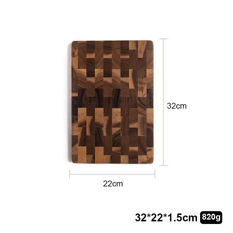 

Chef Yiqi Spruce Spliced Chessboard Cutting Board