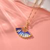 Impact Ayaka Genshin Cosplay Character Necklace Captivating Alloy Pendant Couples For