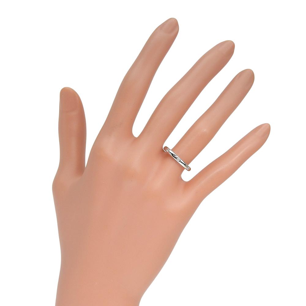 VAN CLEEF & ARPELS Infini Etoile Ring Pt950Platinum/diamond #4.9(US Size) 4.6g Women Used