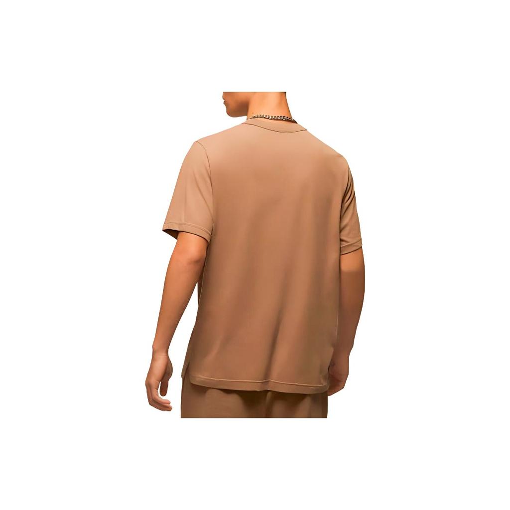 Jordan Sport Dri-FIT Short Sleeve T-Shirt Men Tops Dark-Brown FN5830223
