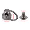 20pcs DIY Leather Craft Metal Rivet With Pull Ring Buckle for Purse  Phone Case Decoration