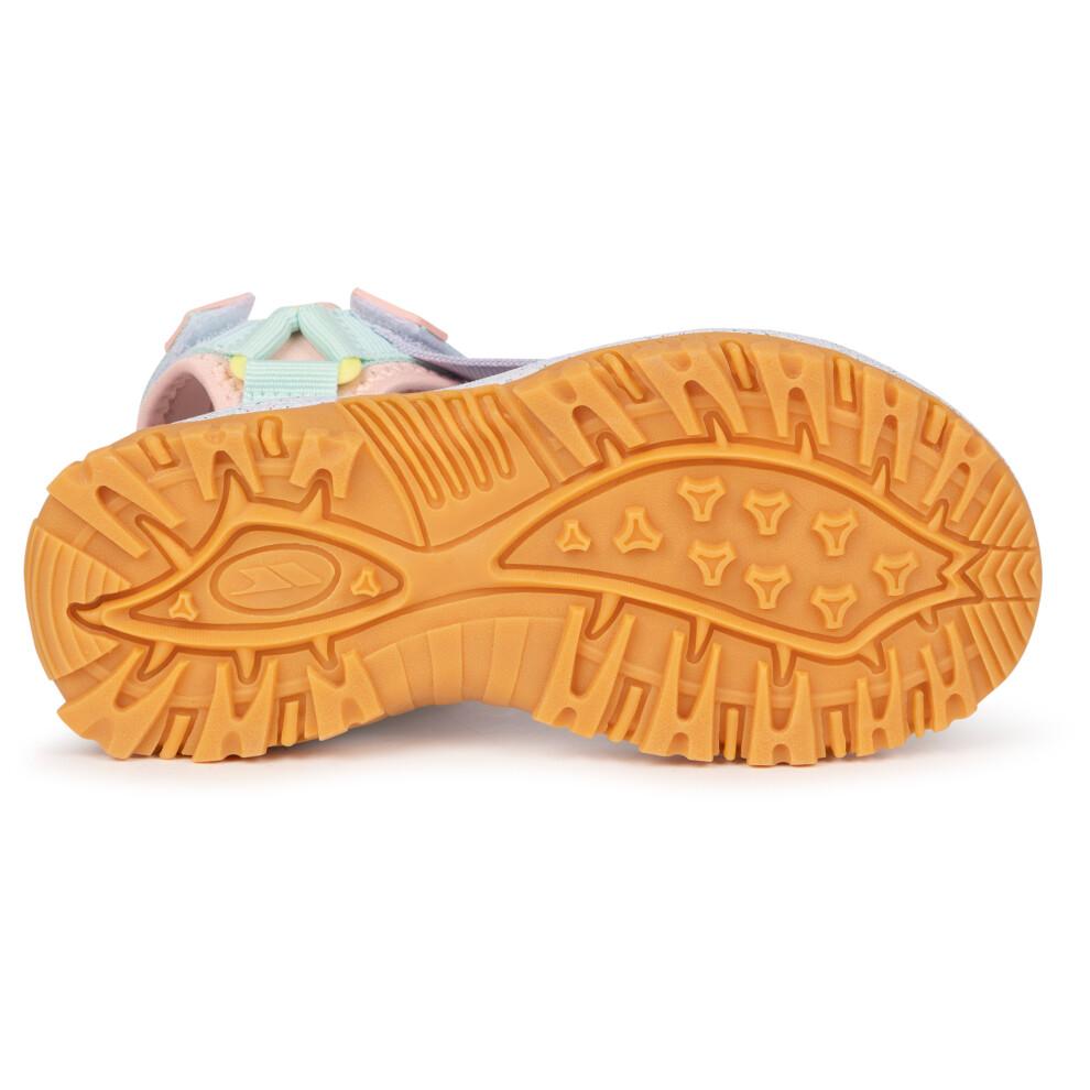 (3, Pink) Trespass Kids Active Velcro Sandals - Gill