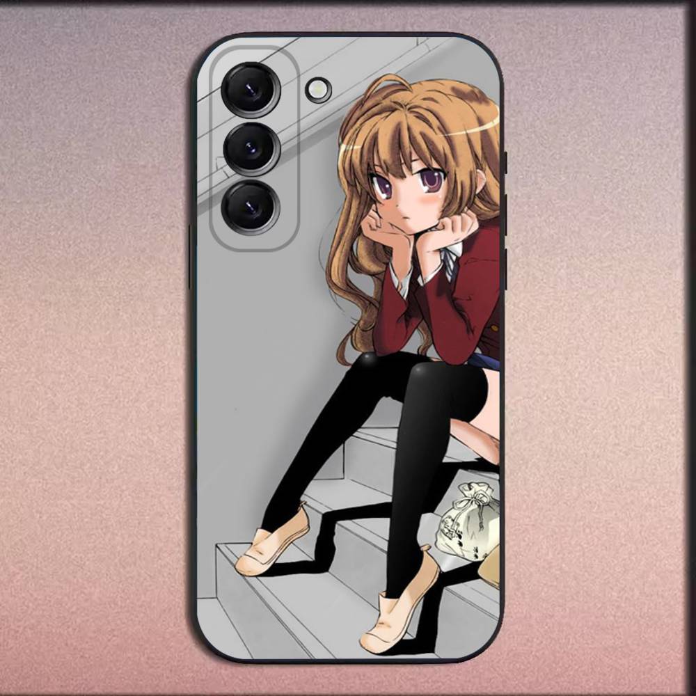 T-Taiga Toradora Aisaka Phone Case For Samsung Galaxy A20,A21s,A22,A31,A32,A52,A53,A72,73,A80 Soft Black Cover