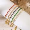 HECHENG,Fashionable Zircon Bracelets for Women Dazzling  Colorful Chain  Trend Sexy Party Accessories Zircon Wholesale
