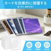 Card Loader Clear PVC Protective Cover for Trading Hard Transparent 30-Piece Case, Side-Opening Cards, Scratch-Resistant, Durable, Material,