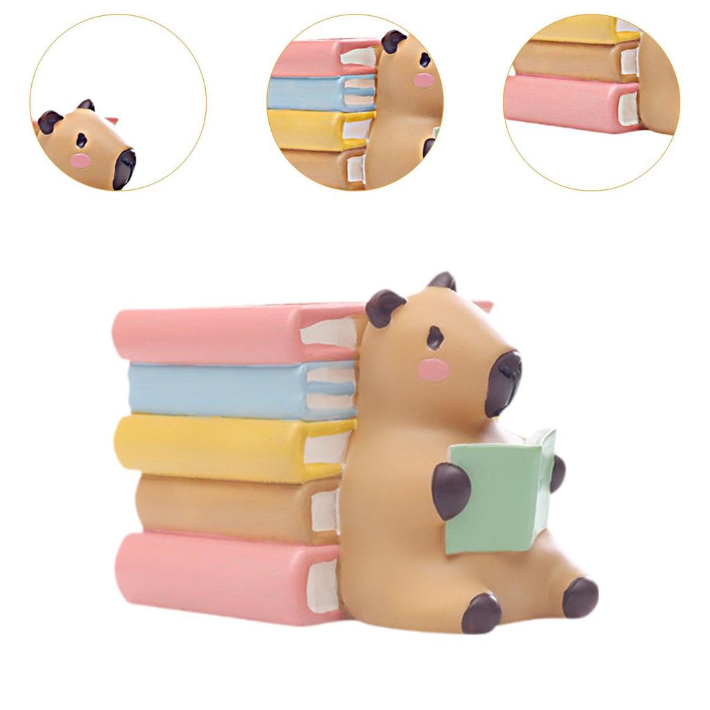 Small Capybara Flower Pot Flower Storage Container for Indoor Bedroom Home