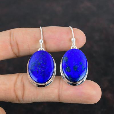 Lapis Lazuli Earrings Gemstone Earring Decent Jewelry 925 Sterling Silver Earring Handmade Earring Natural Lapis Lazuli Jewelry Gift For Her