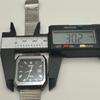 Used [Battery Replaced] Working Item RADO Watch Men's Date Quartz Silver Black