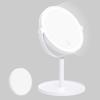 Kasimir Lighted Magnifying Mirror, LED Makeup Mirror, Pocket Makeup Mirrors, 5X Magnifying, With Touch Screen, Mirror[H17]