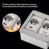 Multi Functional Embedded Socket 13A Three Hole Charging Power Socket Household Waterproof Ground Socket