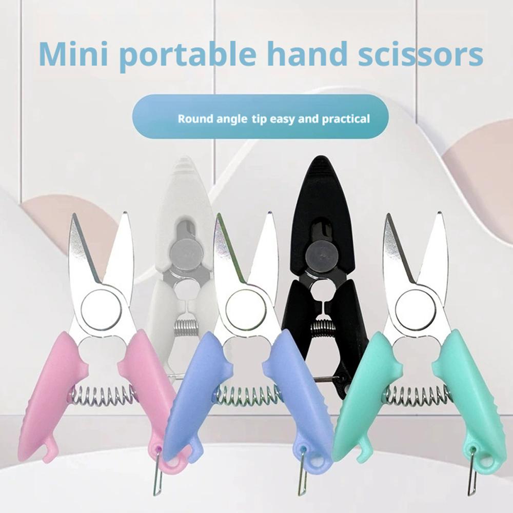 1pcs Mini Pocket Scissors Threading Craft Cross Stitch 2026 Thread Multi-Functional Embroidery New Metal Portable Trimmer O B9Z0