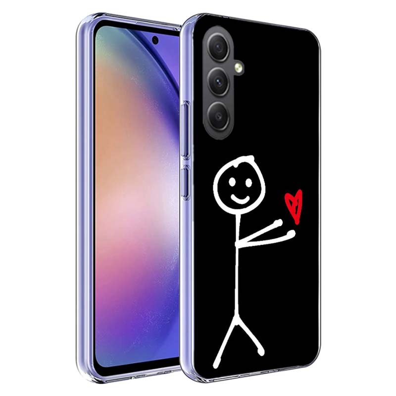 

Funny Cute Cartoon Matchman Phone Case for Samsung A17 A37 A57 A07 A16 A26 A36 A56 A06 A02S A12 A22 A32 A52S A04S A14 A24 A34 A5 Samsung A04S