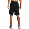 Under Armour Solid Color Logo Elastic Sports Shorts Men Bottoms Black 1361511-001