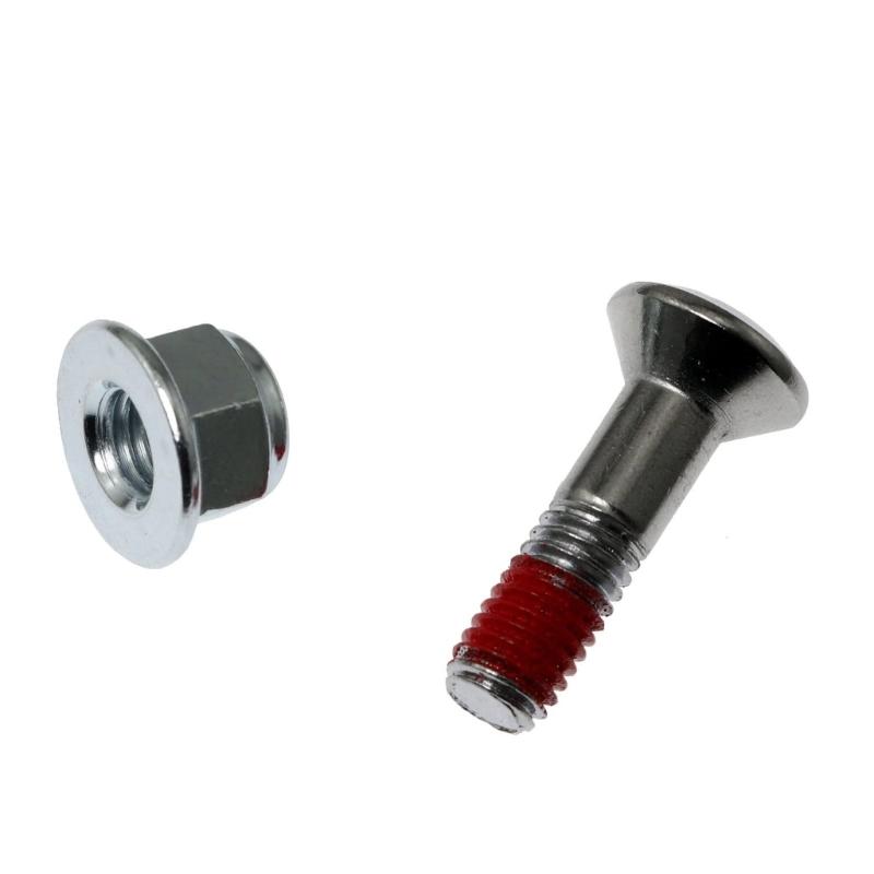 6 buc șuruburi pinioane motocross set de piulițe cu flanșă de blocare șuruburi de lanț M8x30 dopuri universale de acoperire compatibile cu motociclete Dirt