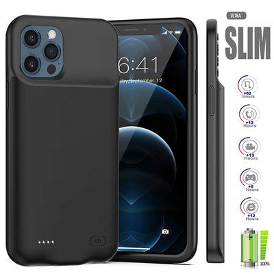 Battery Case for iPhone 12 13 14 Pro Max Xs Max Rechargeable Portable Charging Case for iPhone 11 Xs 6 7 8 Plus Extended Battery Pack Protective Case