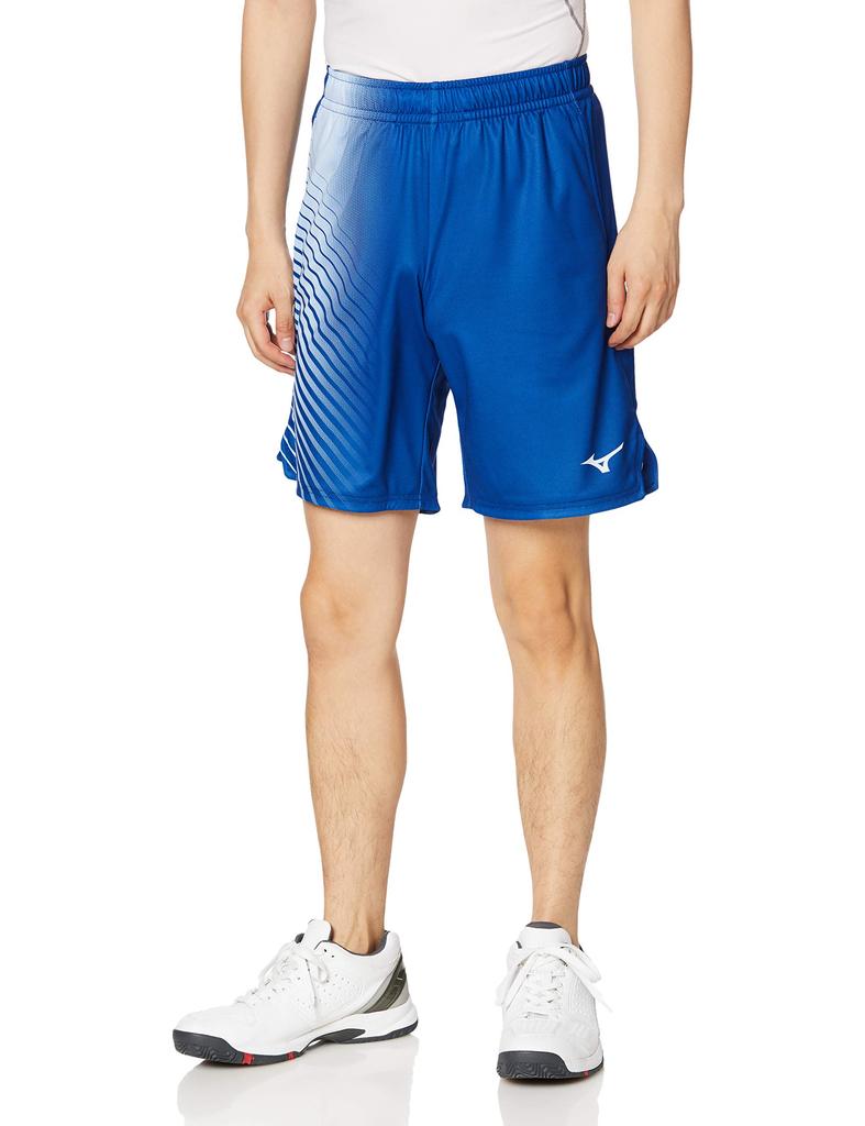Tennis Wear Game Pants 62JB0101 True Blue Japan XL to Japanese size [Mizuno] (equivalent XL)
