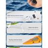 Rc Boat Kayak Racing Ship 2.4G Remote Control Rowing Boat Paddling Water Competition Games Summer Outdoor Toy for Boys Kids Gift
