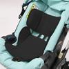Bequemer Babyeinsatz mit Kopf- und Körperstütze Baumwollfutter Ergonomischer Babysitz-Einsatz für Kinderwagen und Autositze