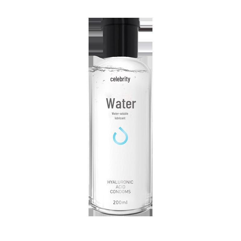 "Celebrity 200ml Water-Soluble Body Lubricant - Large Capacity, No-Rinse Formula"