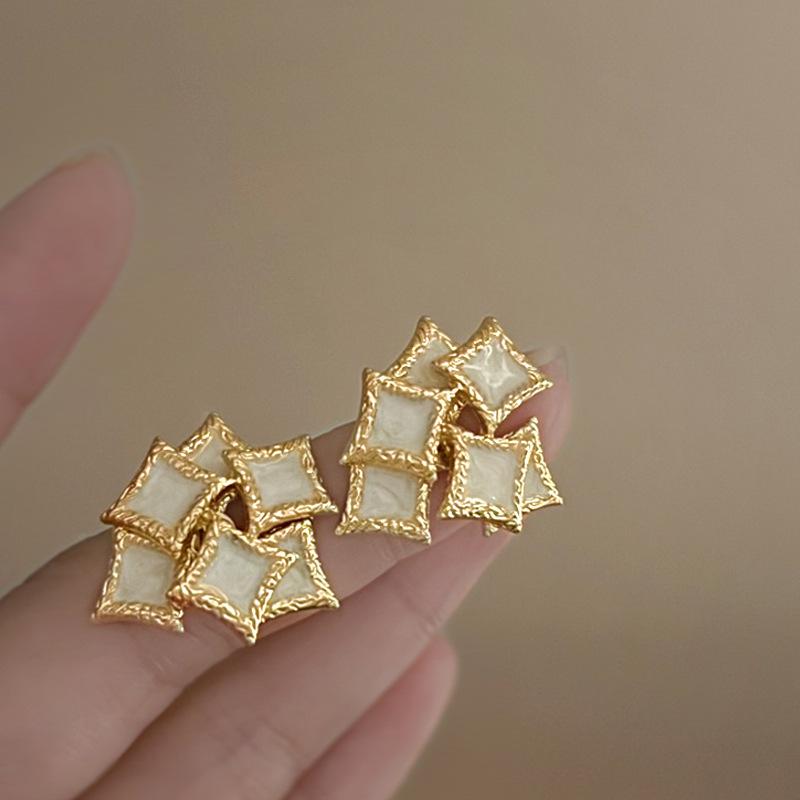 

Ретро геометрические серьги-пусеты с подвесками, модные простые серьги, серьги класса люкс, женские