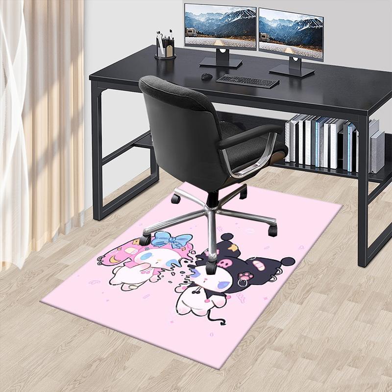 

Anime Cartoon Design Office Chair Mat Non-Slip Carpet for Home Decor, Suitable for All Seasons - Perfect Gift for Anime Lovers!E029 60cm by 90cm