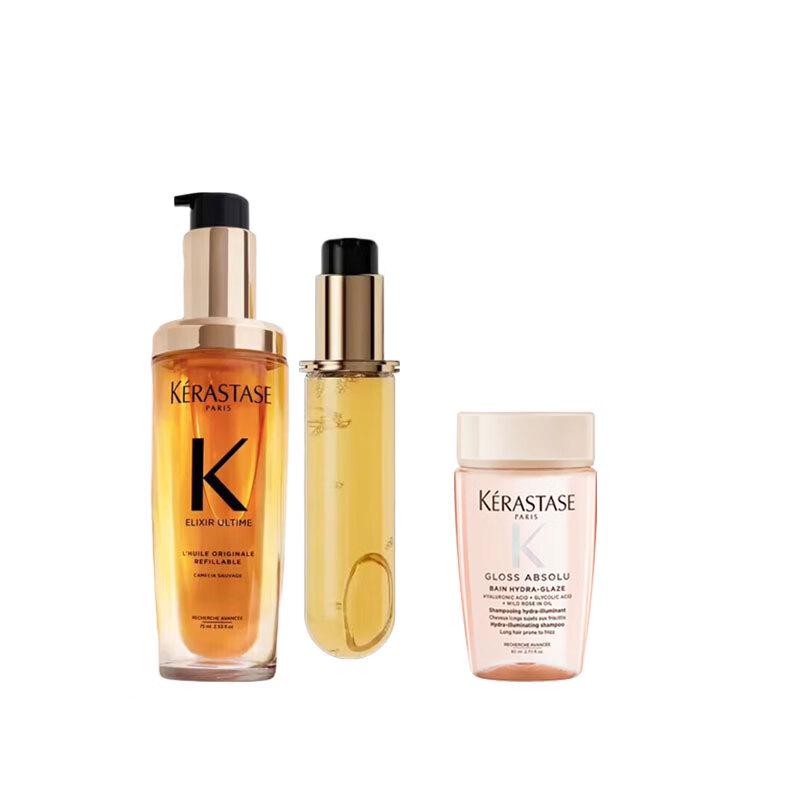 

Kérastase Elixir Ultime Hair Oil & Rose Shampoo Set