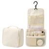 Waterproof Hanging Travel Wash Bag Portable Handheld Cosmetic Organizer With Hook Large Capacity Makeup Skincare Storage Pouch