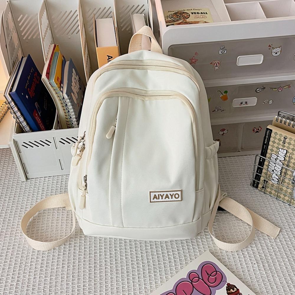 

Versatile Small School Bag Large Capacity Multiple Compartments Student Backpack Waterproof Travel Bag Students