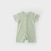 Koala Noses Breathable Cotton Sprout Jacquard Baby Short Sleeve Romper