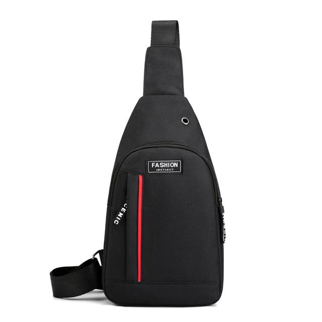Men Chest Bag Fashion Shoulder Bag Multifunction Crossbody Bag On Shoulder Travel Sling Bag Pack Messenger Pack For Male