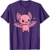 Cute Halloween Vampire Bat Pink Bat Lover Bat Bat T-Shirt