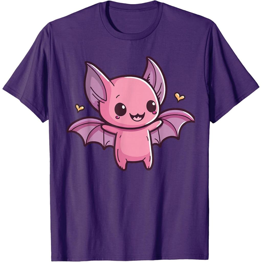 Cute Halloween Vampire Bat Pink Bat Lover Bat Bat T-Shirt