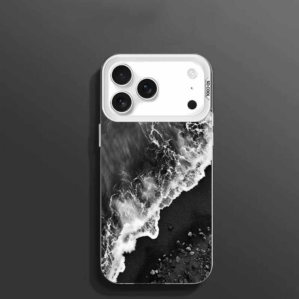 Coastline Landscape Phone Case Case for iPhone17 16 15 14 13 12 11 Pro/ Max/Plus Shock-proof Rear Cover Anti-fingerprint