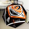 Ombrello Pieghevole Design Stemma Shakhtar Donetsk, Ombrello Automatico 8 Stecche per Viaggio, Uso Campeggio Regalo per Halloween Natale