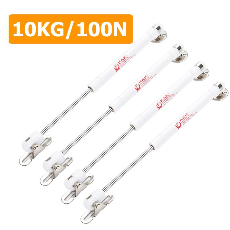 KAK 4 Pack 6kg 10kg 15kg Gas Spring Cabinet Hinge Copper Core Door Lift Support Hydraulic Kitchen Cupboard Door Hinges Hardware