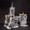 3995 BUC Seria Creativă Ornament Casă Arhitecturală910029 Castel cu Aripi Negre Blocuri de Construcție Educative pentru Adulți Jucărie Cadou
