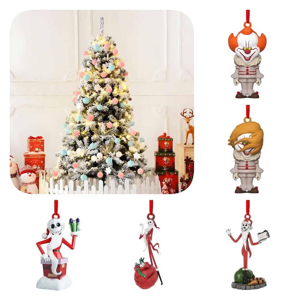 Unique Acrylic Christmas Ornaments With Nightmare Before Christmas Theme For Holiday Decor