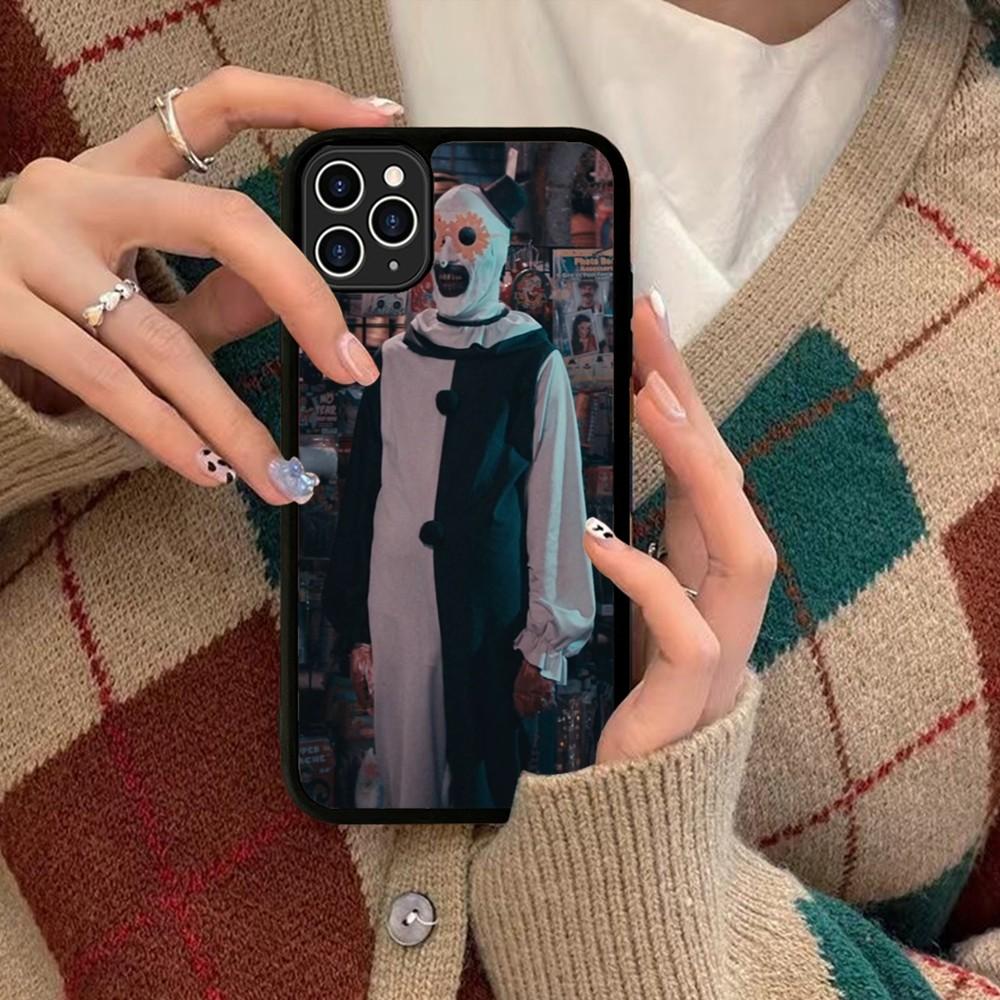 Horror Movie Terrifier Phone Case Silicone PC+TPU For For IPhone 11 12 13 14 15 16 Plus Pro Max Cover