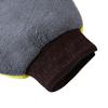 Guante para lavado de coche con pulgar, forro polar Coral de doble cara, libre de arañazos, absorbente, guante de limpieza automática, suministros de belleza, 1 ud.